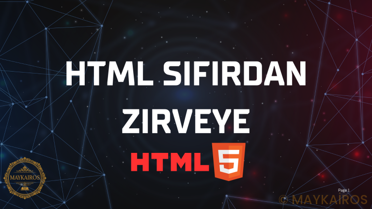 HTML öğrenmek