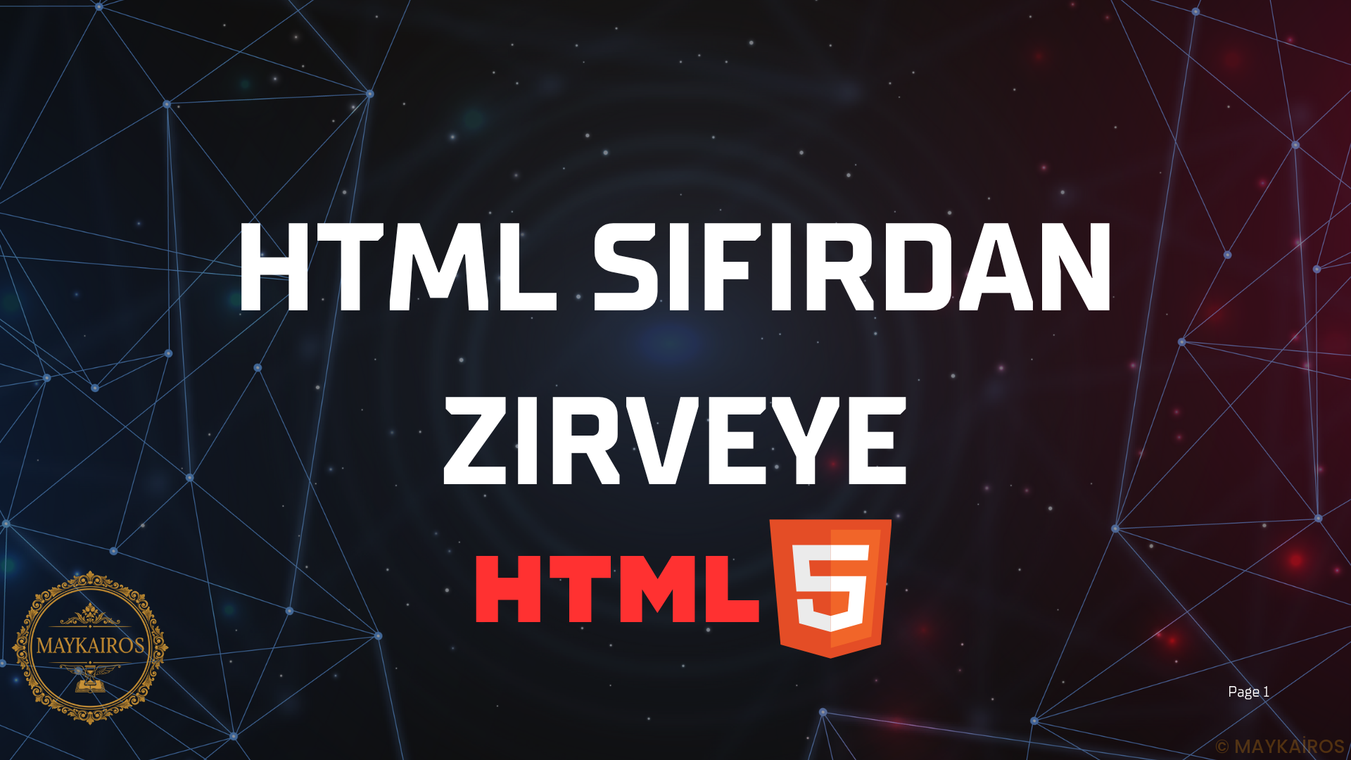 HTML öğrenmek