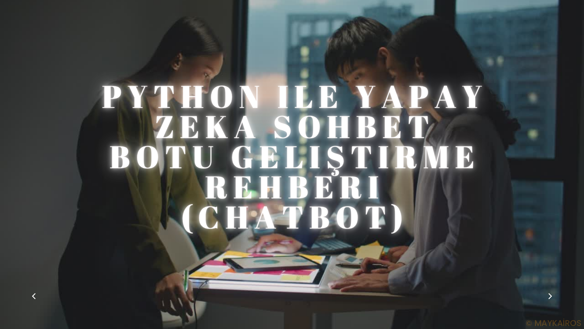 python ile chatbot yapımı kod örneği