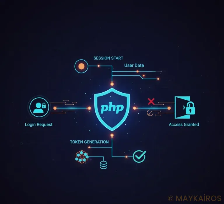 PHP ile Güvenli Login Sistemi (Session + Token Mantığı)