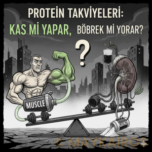 Protein Takviyeleri: Kas mı Yapar, Böbrek mi Yorar?