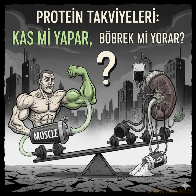Protein Takviyeleri: Kas mı Yapar, Böbrek mi Yorar?
