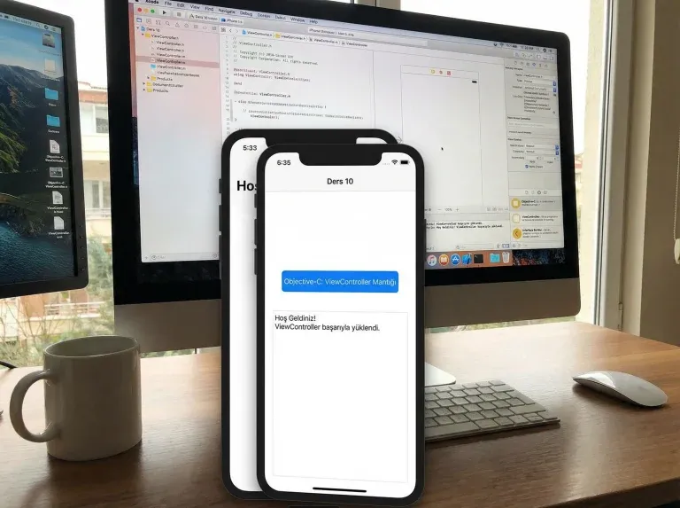 Ders 10 – Objective-C ile Mini Uygulama ve iOS Mantığına Giriş