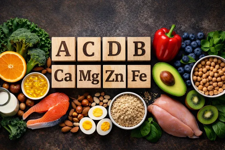 Vitamin ve Mineral Eksiklikleri: Belirtiler ve Dengeli Beslenmenin Önemi