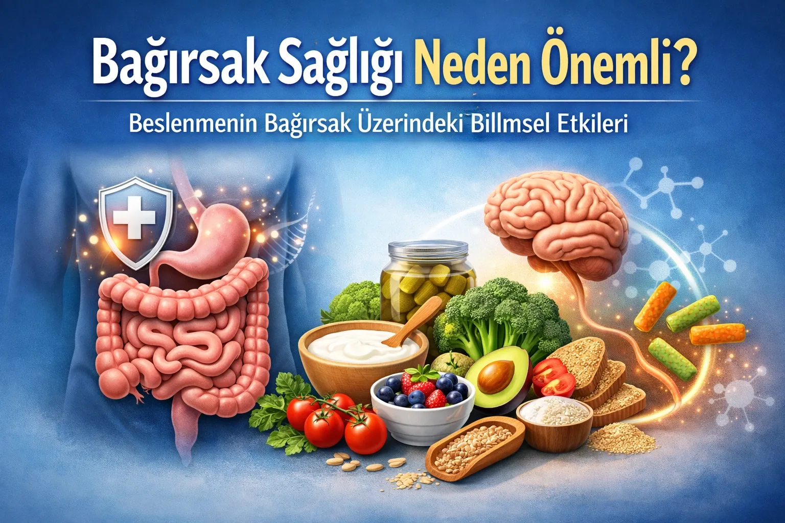 Bağırsak Sağlığı Neden Önemli? Beslenmenin Bağırsak Üzerindeki Bilimsel Etkileri