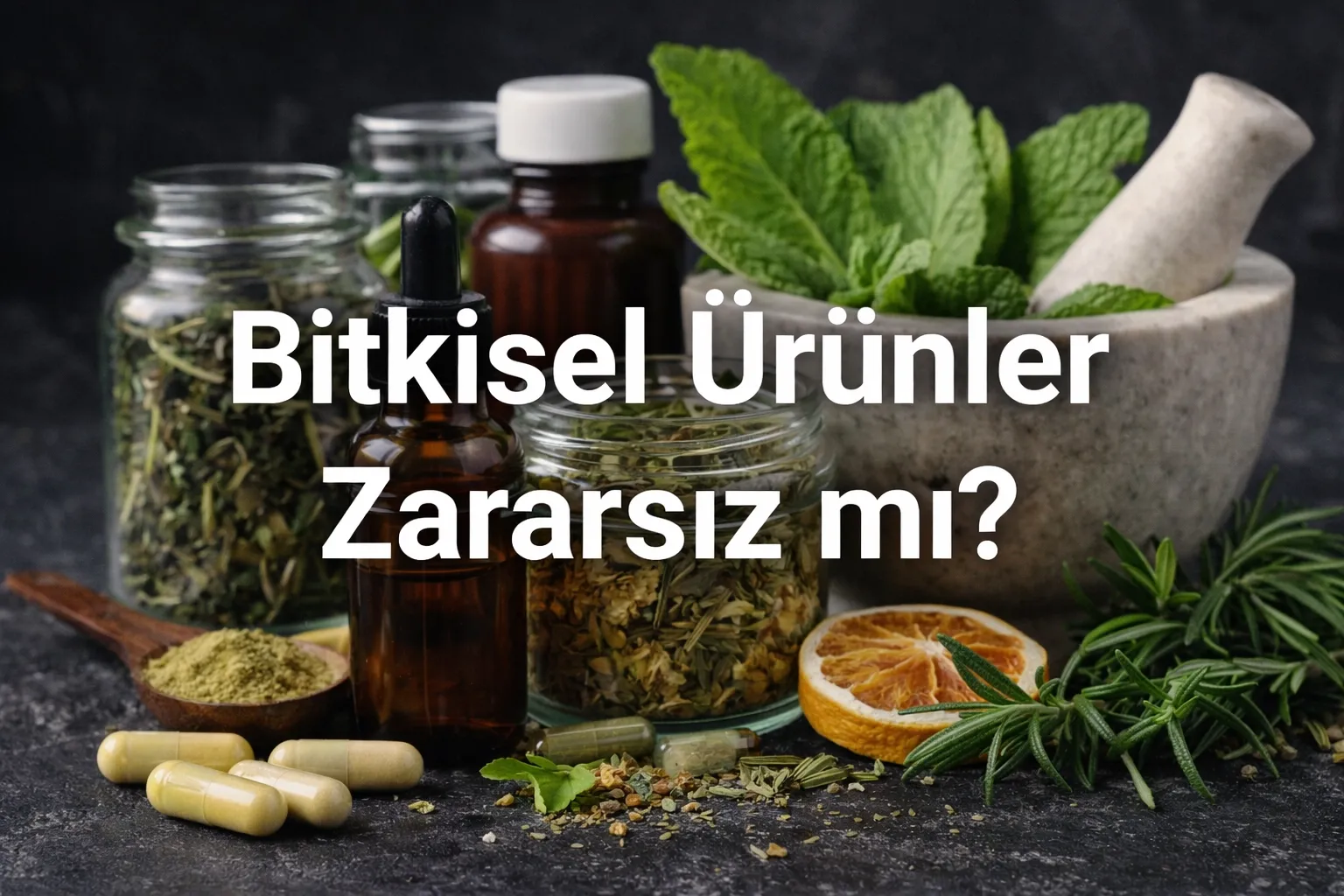 Bitkisel Ürünler Zararsız mı? Her Doğal Olan Güvenli Değil