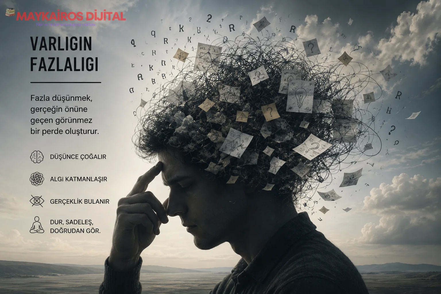 Varlığın Fazlalığı: Fazla Düşünmenin Gerçeği Nasıl Bulandırdığı