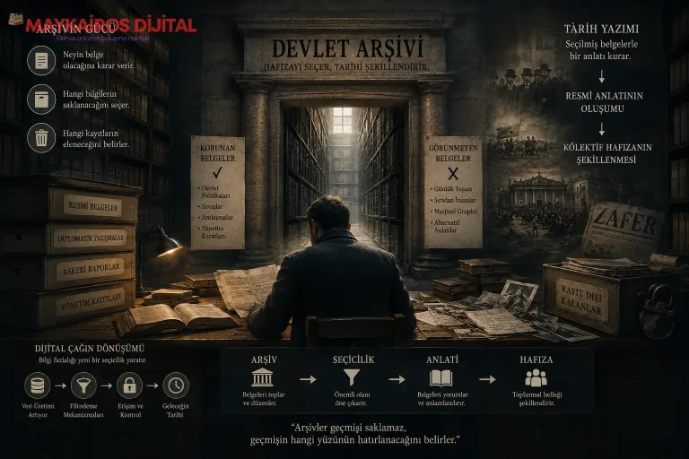 Devlet Arşivleri ve Tarihin Kurumsal İnşası Üzerine Eleştirel Bir İnceleme