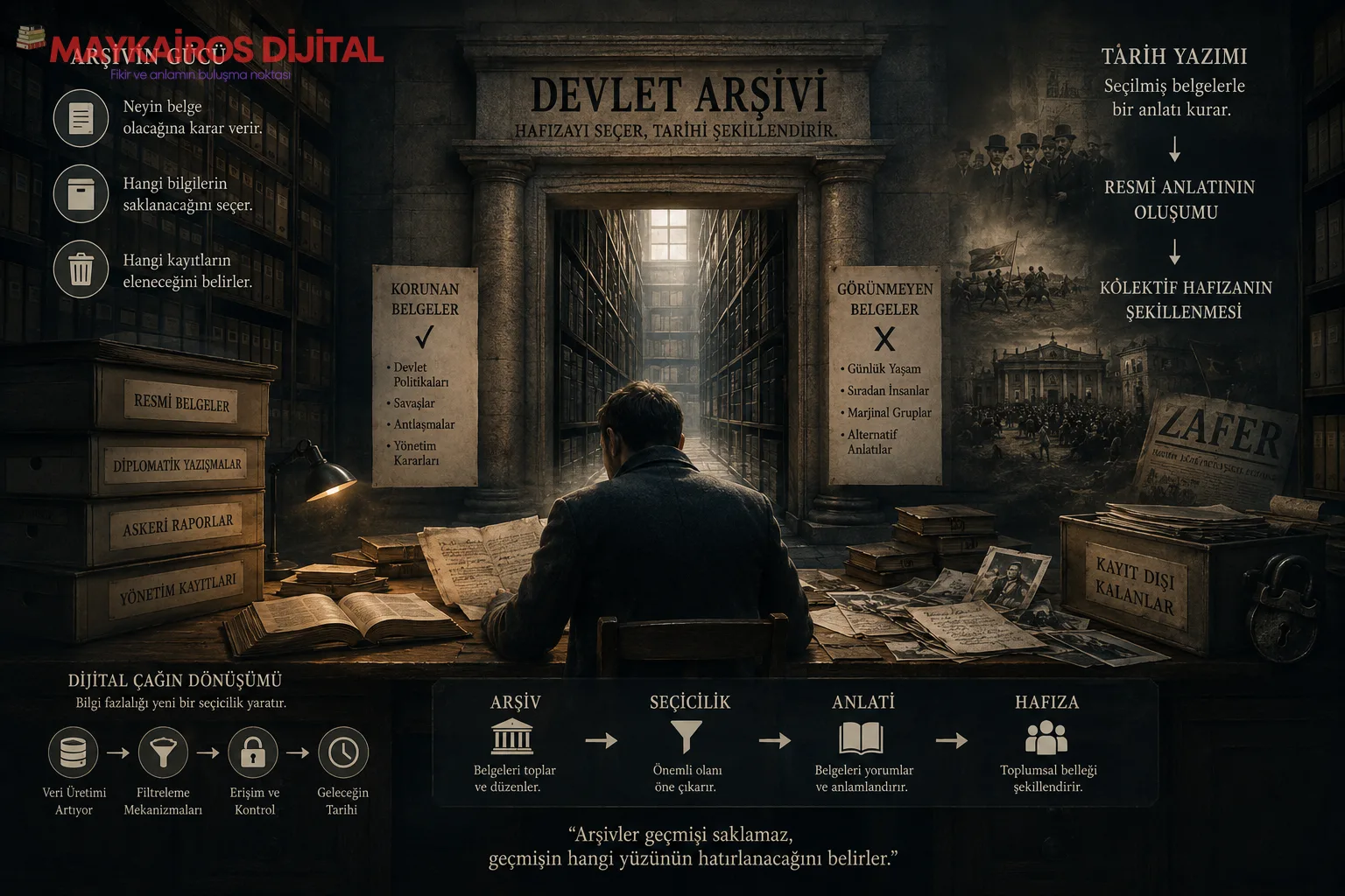 Devlet Arşivleri ve Tarihin Kurumsal İnşası Üzerine Eleştirel Bir İnceleme