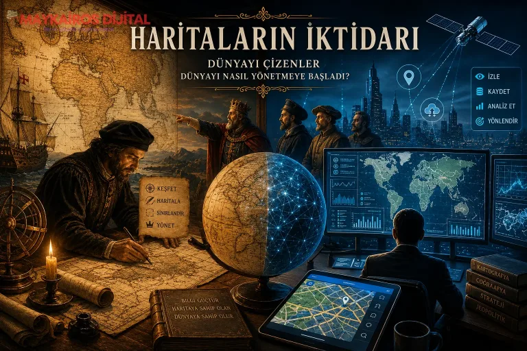 Haritaların İktidarı: Dünyayı Çizenler Dünyayı Nasıl Yönetmeye Başladı?